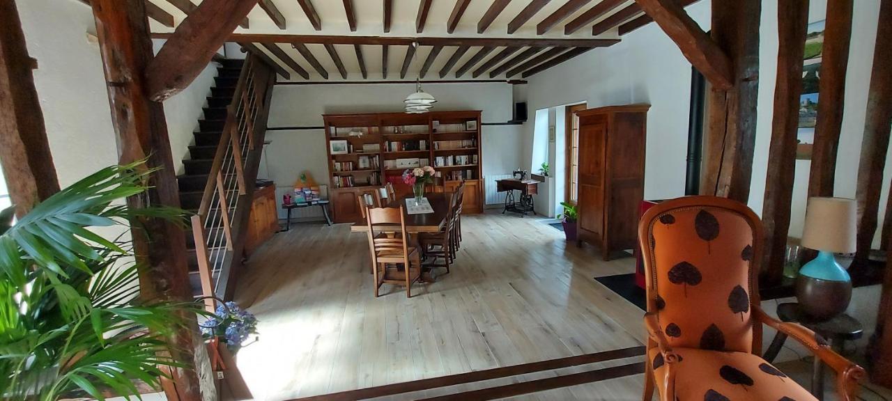 Bed and Breakfast Au Relais de Chaussy Chaussy  Exterior foto